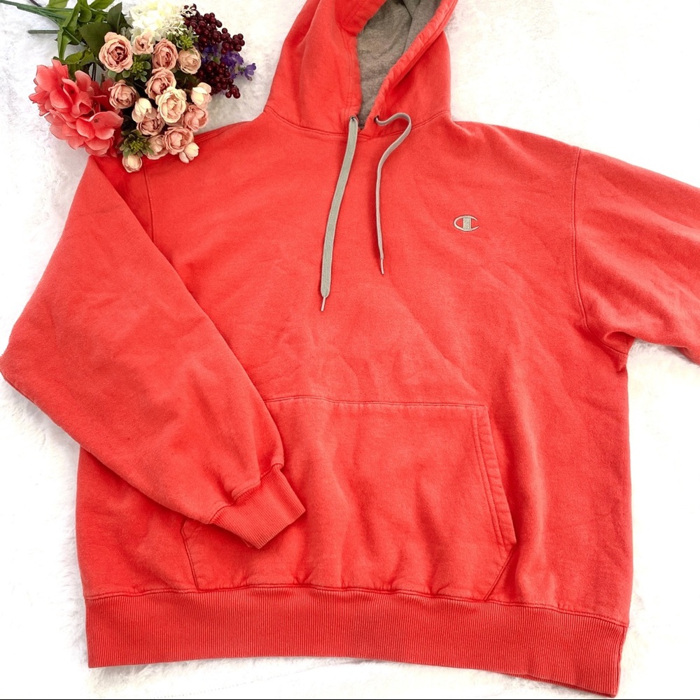 Champion Pink Classic Authentic Hoodie XL